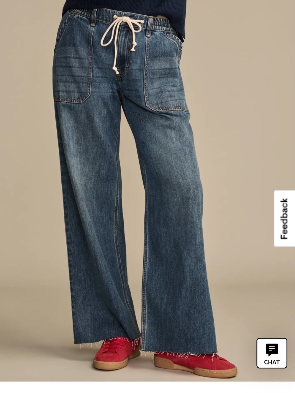 Lucky Brand Patch Pocket Pull On Jeans